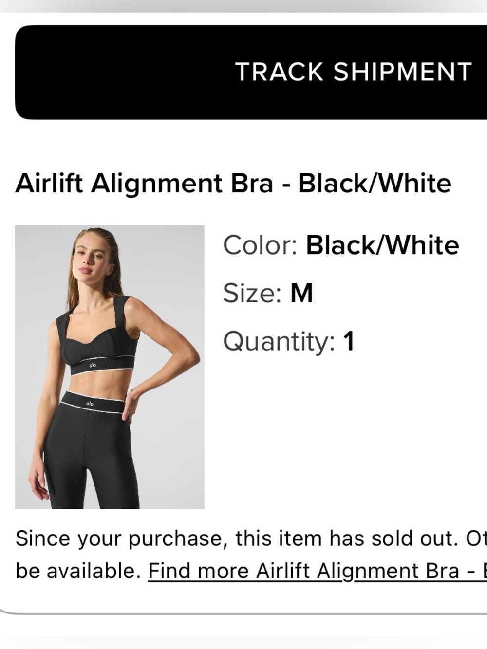 🖤Airlift Alignment Bra